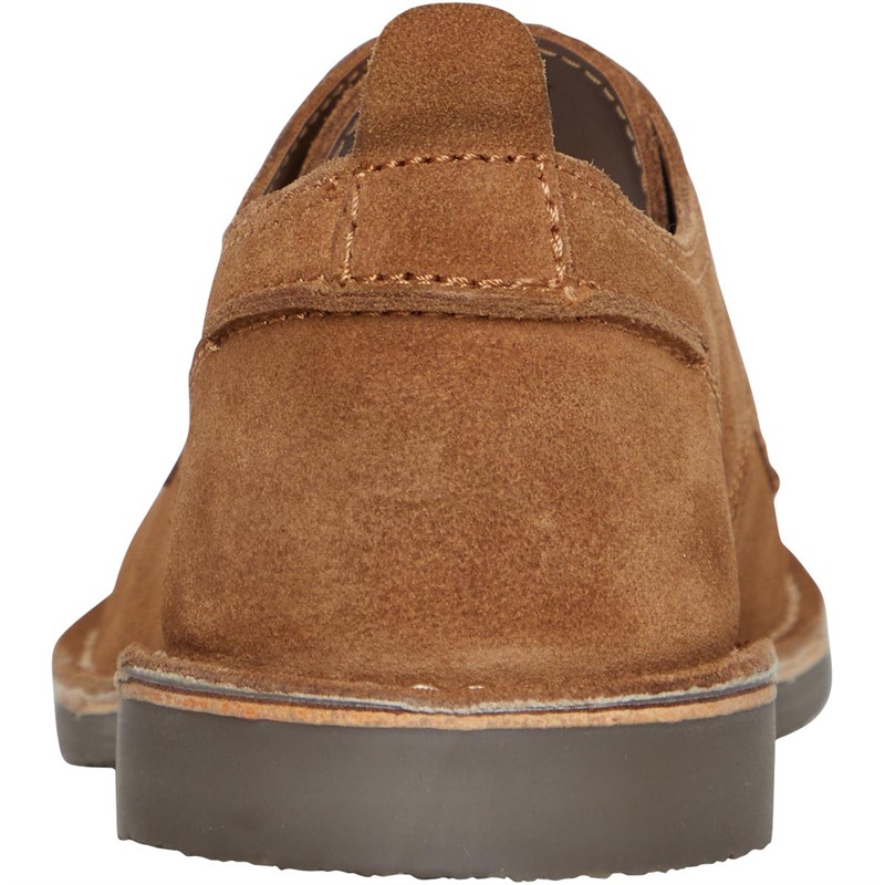 Onfire Mens Suede Lace-Up Shoes Tan