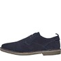 Onfire Mens Suede Lace-Up Shoes Navy