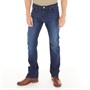 Onfire Mens Denim Bootcut Jeans Dark Wash