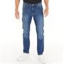 Onfire Mens Slim Fit Denim Jeans Mid Wash