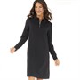 Onfire Womens 1/4 Zip Dress Black