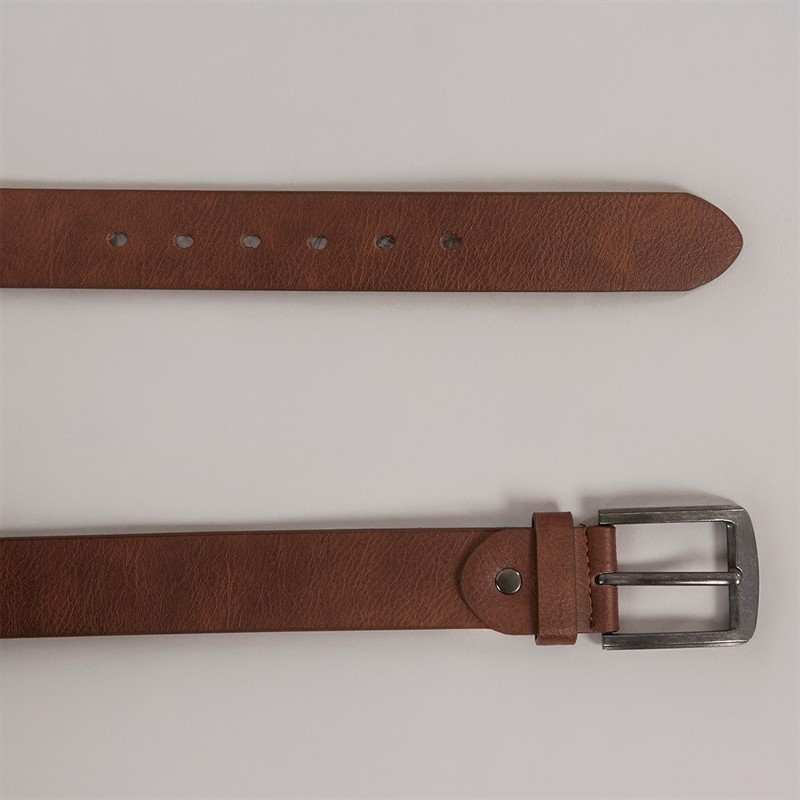 Onfire Mens Bonded Leather Belt Brown