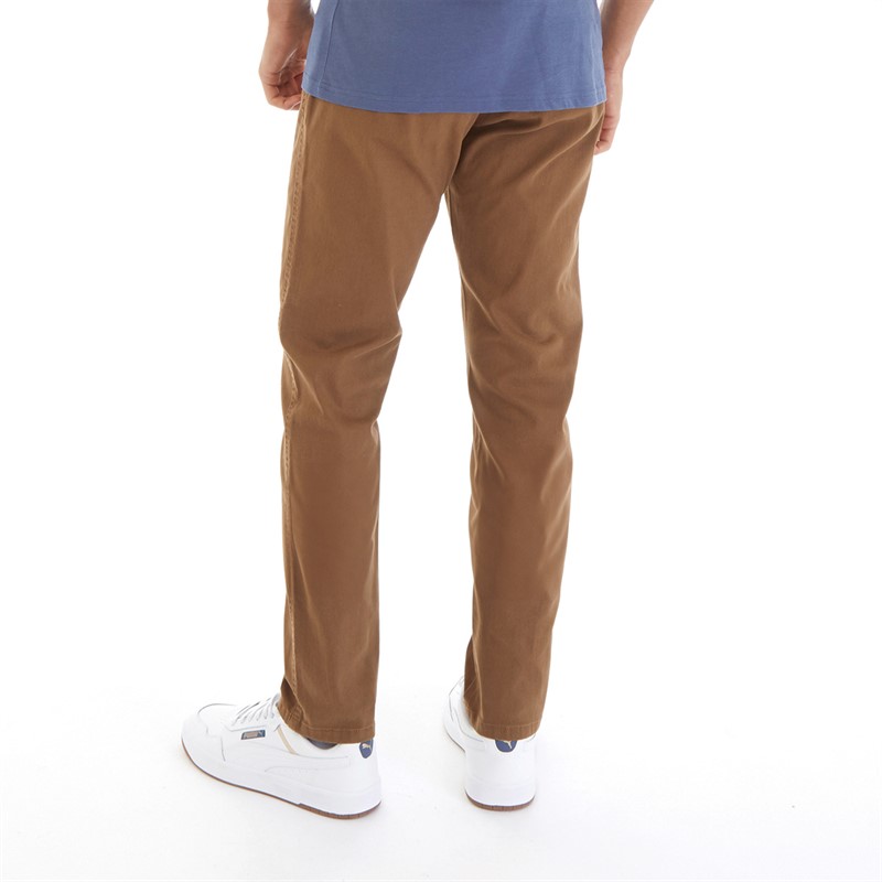 Onfire Mens Slim Fit Chino Trousers Cinnamon