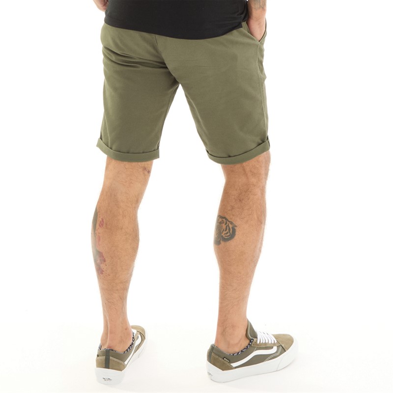 Onfire Mens Chino Shorts Khaki