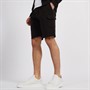 Onfire Mens Fleece Cargo Shorts Black