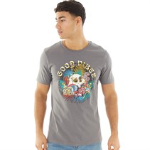 Onfire Mens Good Vibes T-Shirt Castlerock