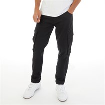 Onfire Mens Cargo Pants Black