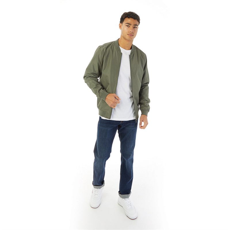 Onfire Mens Bomber Jacket Khaki