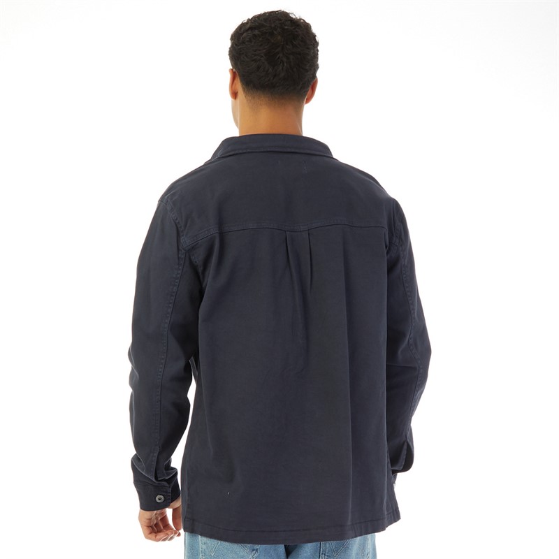 Onfire Mens Overshirt Jacket Navy