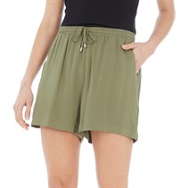 Onfire Womens Viscose Shorts Khaki