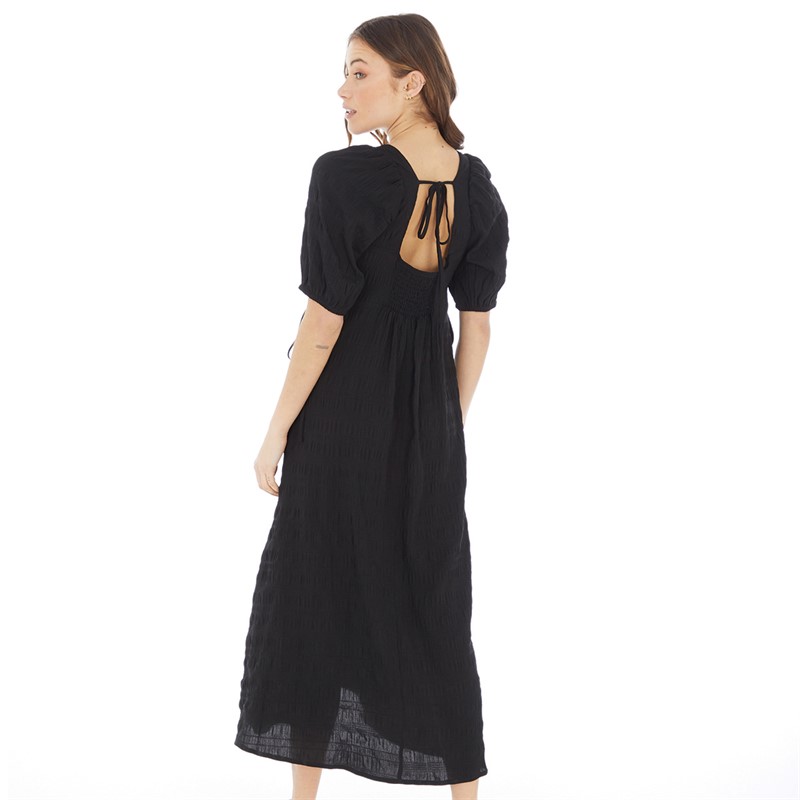 Onfire Womens Midi Dress Black