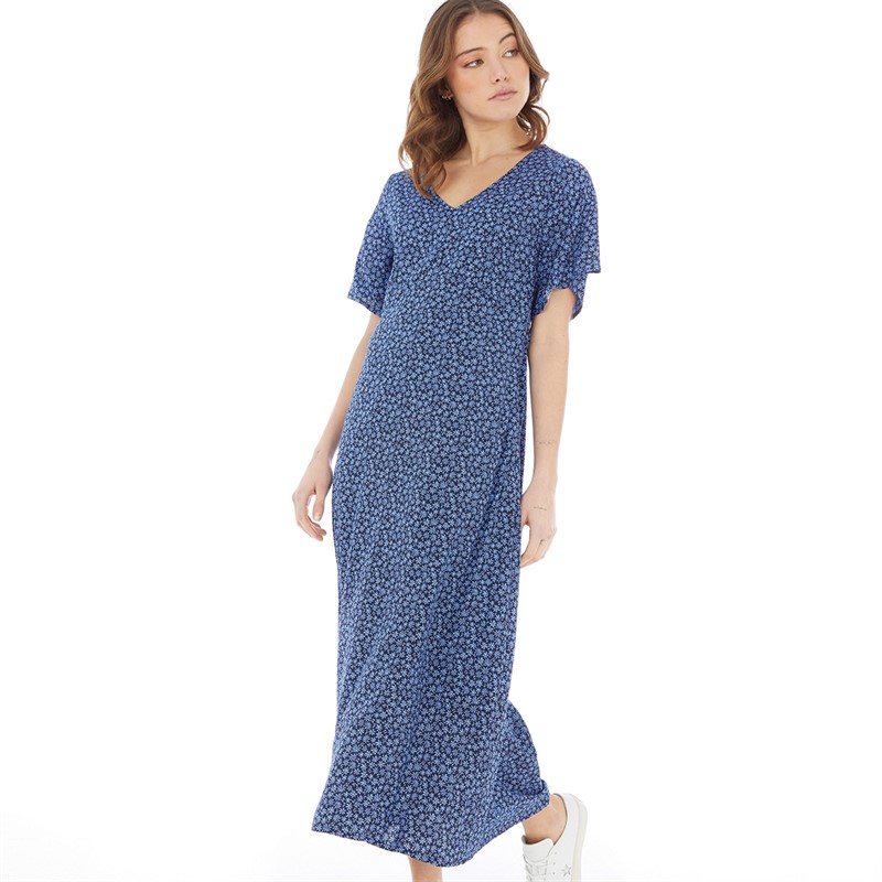 Onfire Womens Midi Dress Blue Base