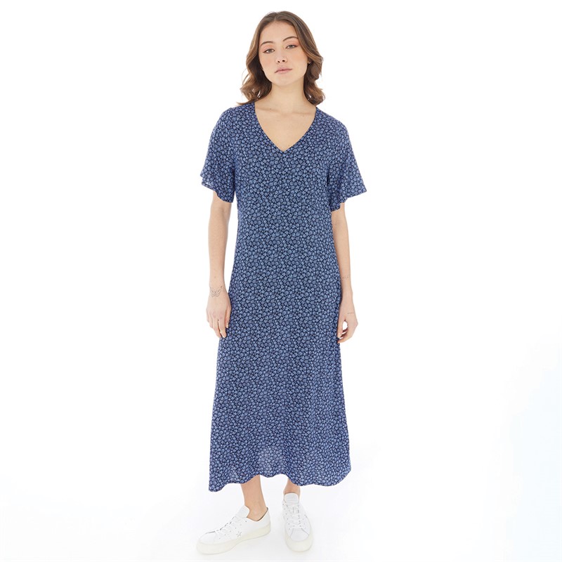 Onfire Womens Midi Dress Blue Base