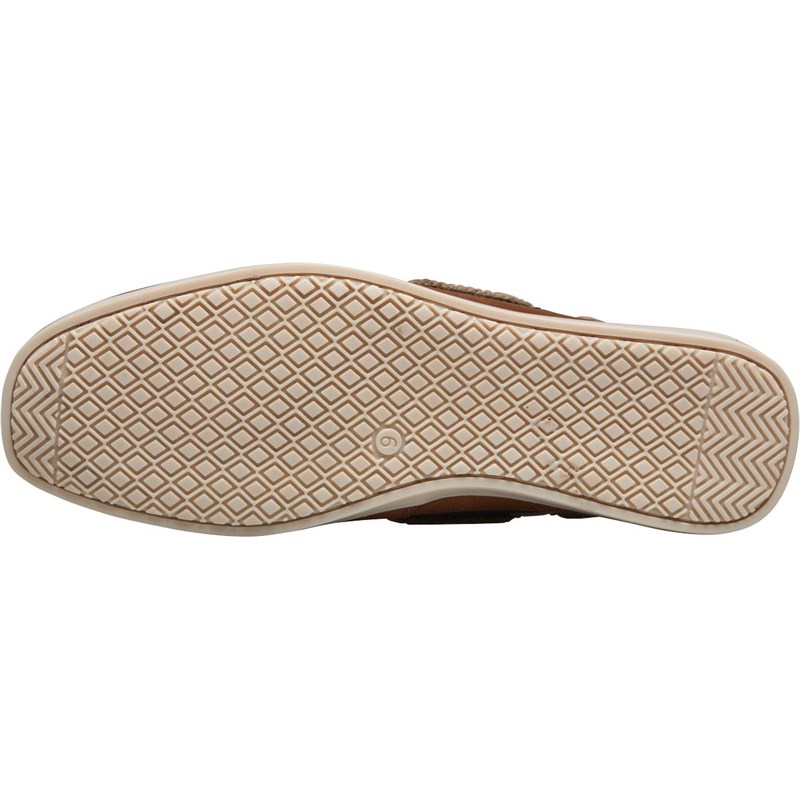 navy tan boat shoes
