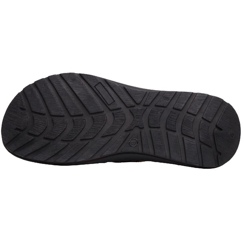 mens toe post leather sandals