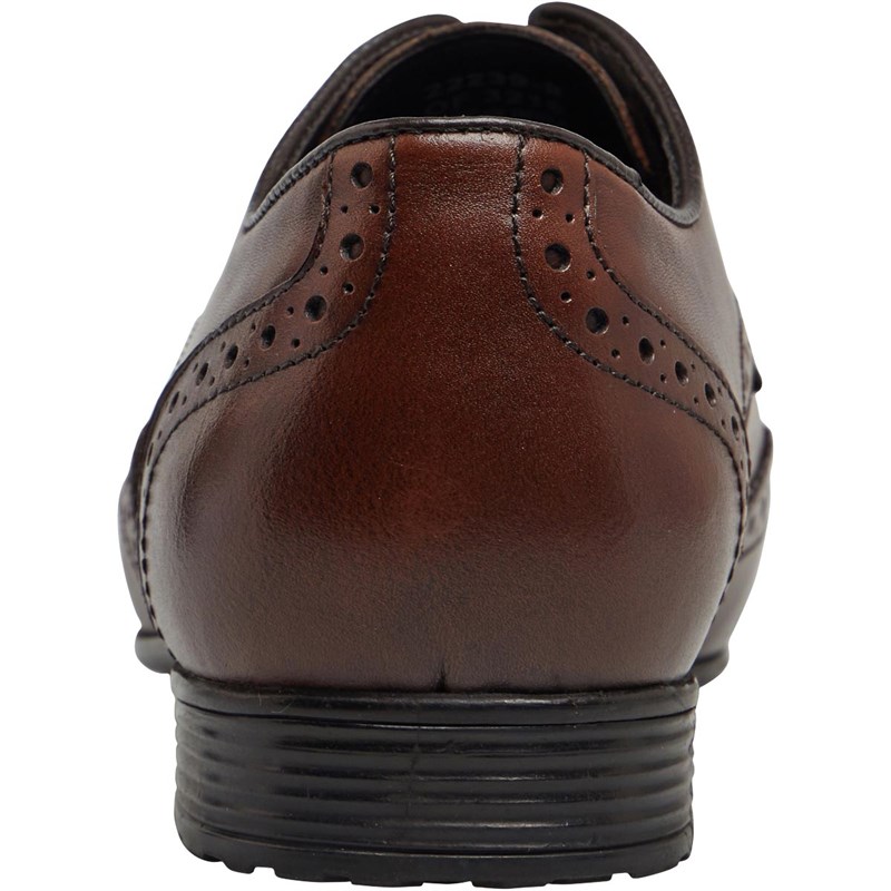 Onfire Mens Wing Tipped Brogues Brown