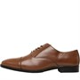 Onfire Mens Leather Toe Cap Shoes Tan