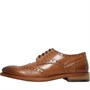 Onfire Herren Goodyear Welted Brogue Schuhe Dunkelbraun