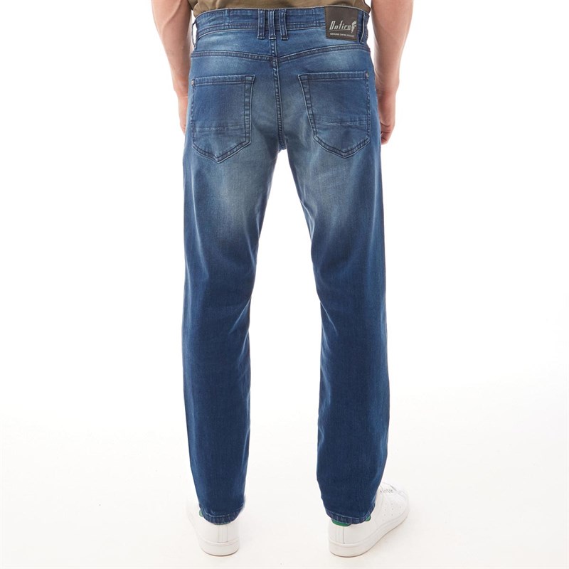 dark denim stretch jeans