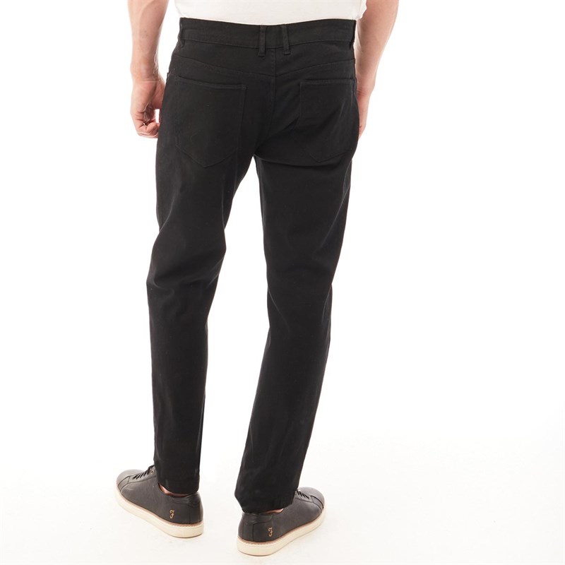 men's black chino jeans