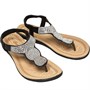 Onfire Dame Sandaler Sort