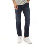 Onfire Mens Stretch Denim Straight Leg Jeans Dark Wash