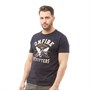Onfire Mens Printed T-Shirt Navy