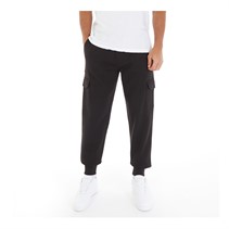 Onfire Mens Cargo Joggers Black