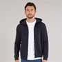 Onfire Mens Zip-Through Hoodie Navy