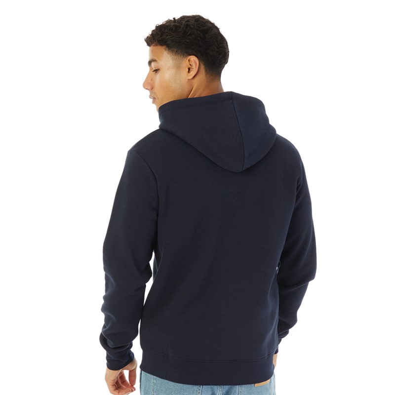 Onfire Mens Zip-Through Hoodie Navy