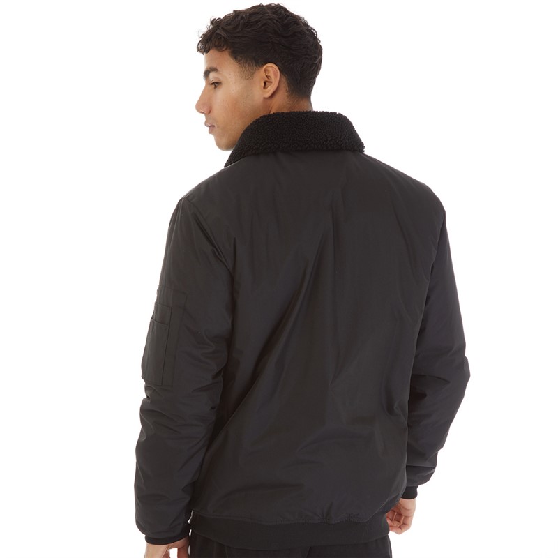 Onfire Mens Bomber Jacket Black