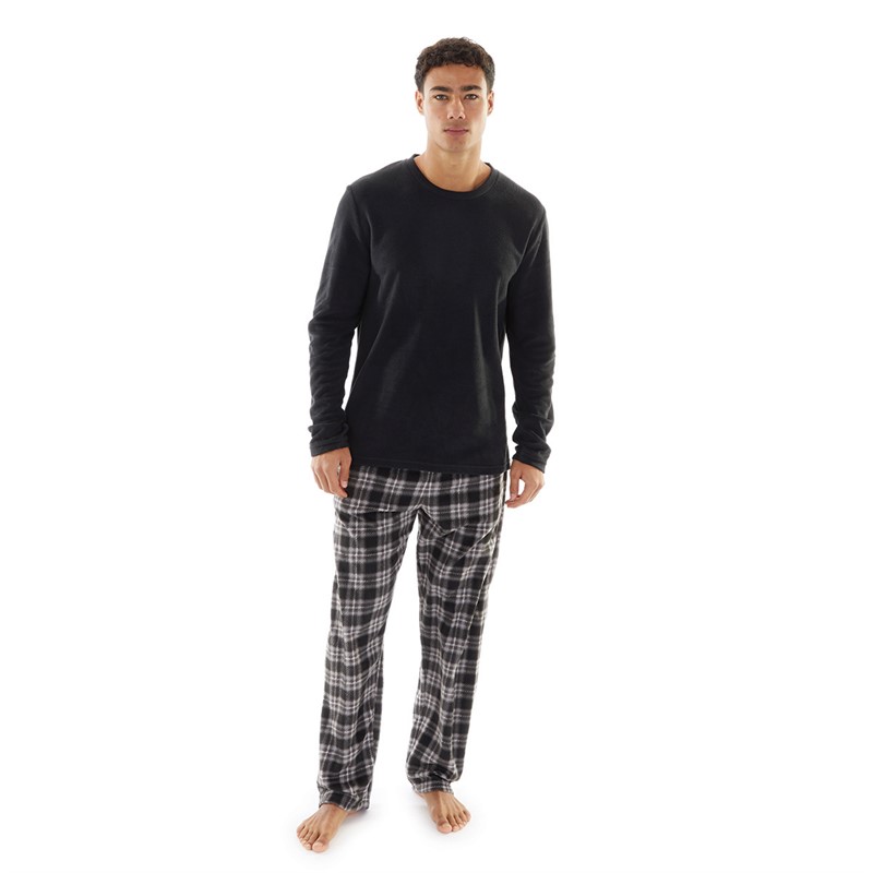 Onfire Mens Microfleece Loungewear Set Multi