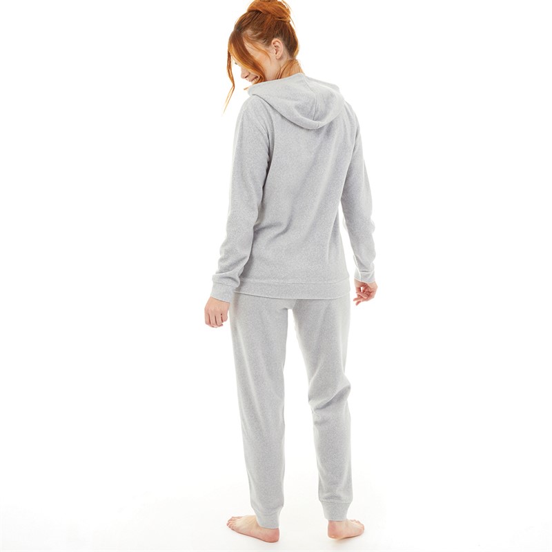 Onfire Womens Microfleece Lounge Set Grey