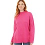 Onfire Womens High Neck Sweater Pink