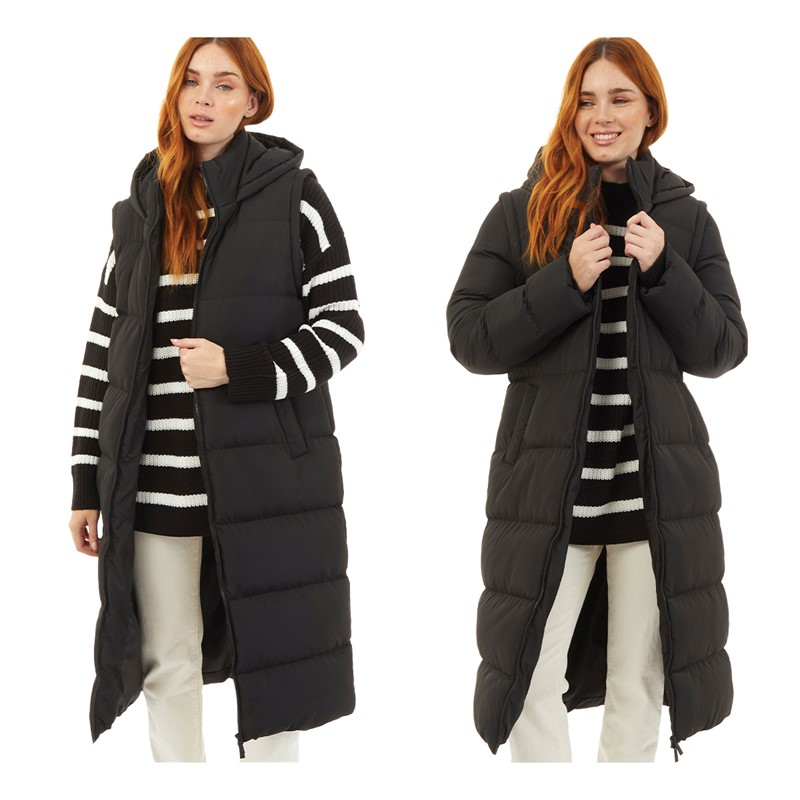 Longline hooded coat womens on sale