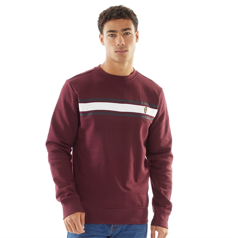 Onfire Mens Sweatshirt Windsor Wine