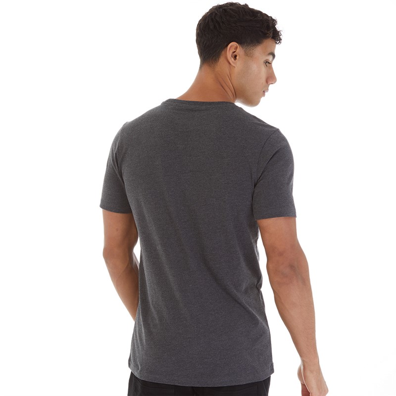 Onfire Mens T-Shirt Charcoal Marl