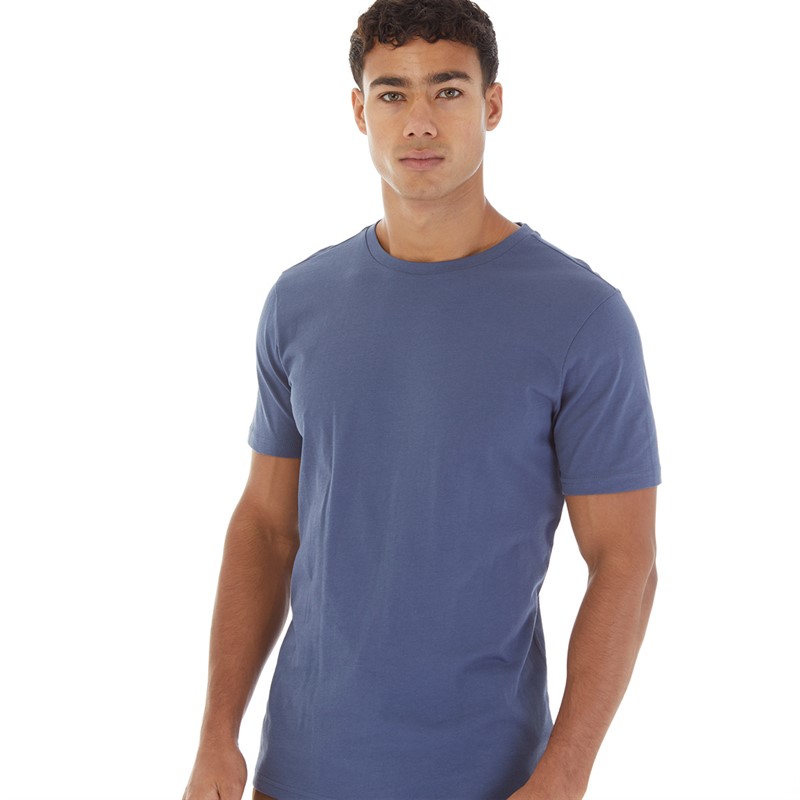 Onfire Mens T-Shirt Denim Blue