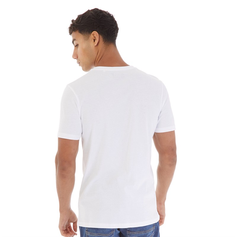 Onfire Mens T-Shirt White