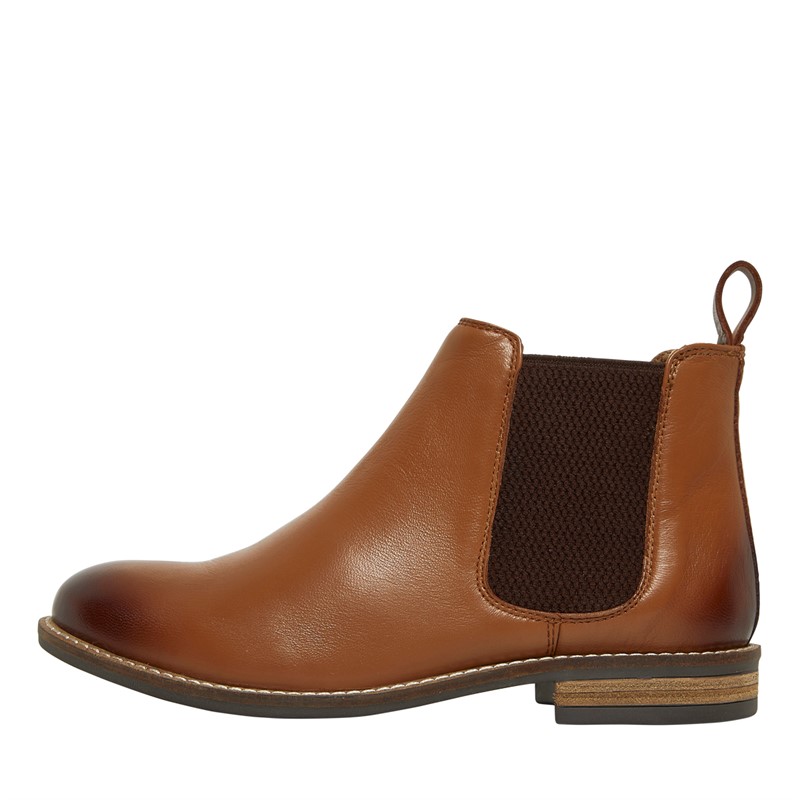 Tan leather chelsea boots on sale