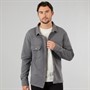 Onfire Mens Overshirt Grey