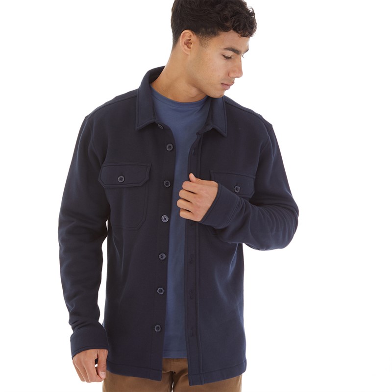 Onfire Mens Overshirt Navy