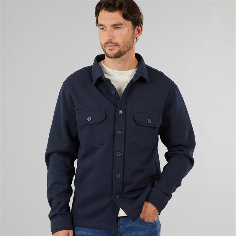 Onfire Mens Overshirt Navy