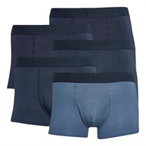 Onfire Mens Five Pack Boxers Blue Mix