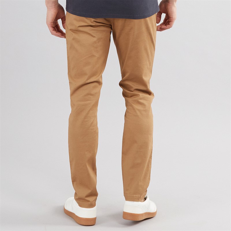 Onfire Mens Slim Fit Chino Trousers Sand