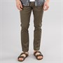 Onfire Mens Slim Fit Chino Trousers Khaki