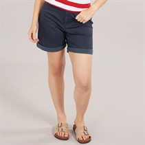 Onfire Womens Stretch Denim Shorts Navy