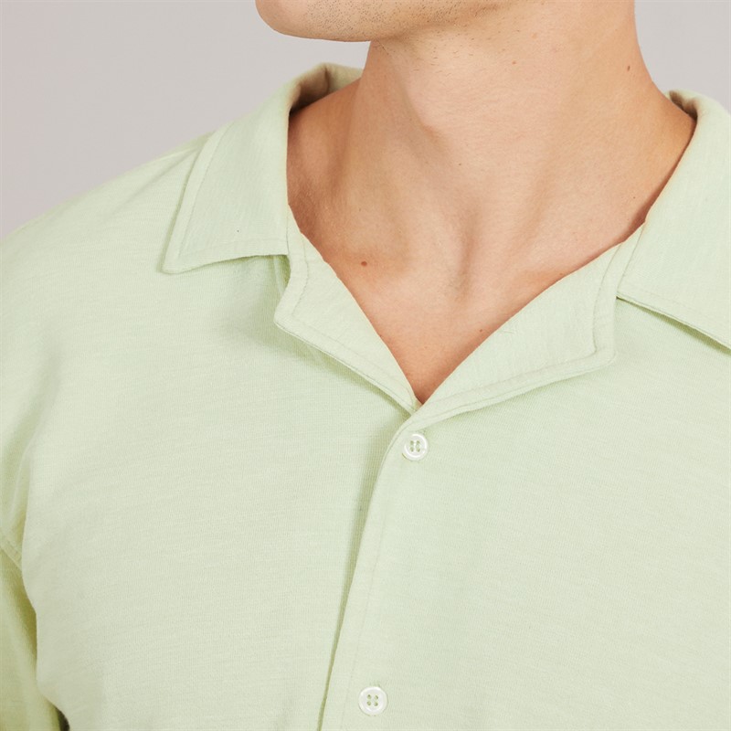Onfire Mens Shirt And Shorts Set Sage