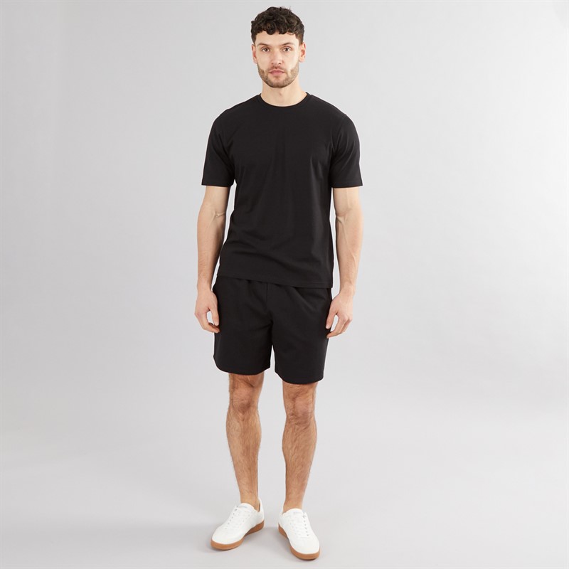 Onfire Mens Two Pack T-Shirts And Shorts Co-Ords Black/Brown