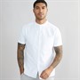 Onfire Mens Dobby Collarless Shirt White